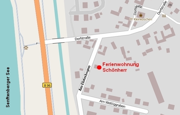 Ferienwohnung Schönherr Kleinkoschen Senftenberger See im Lausitzer Seenland